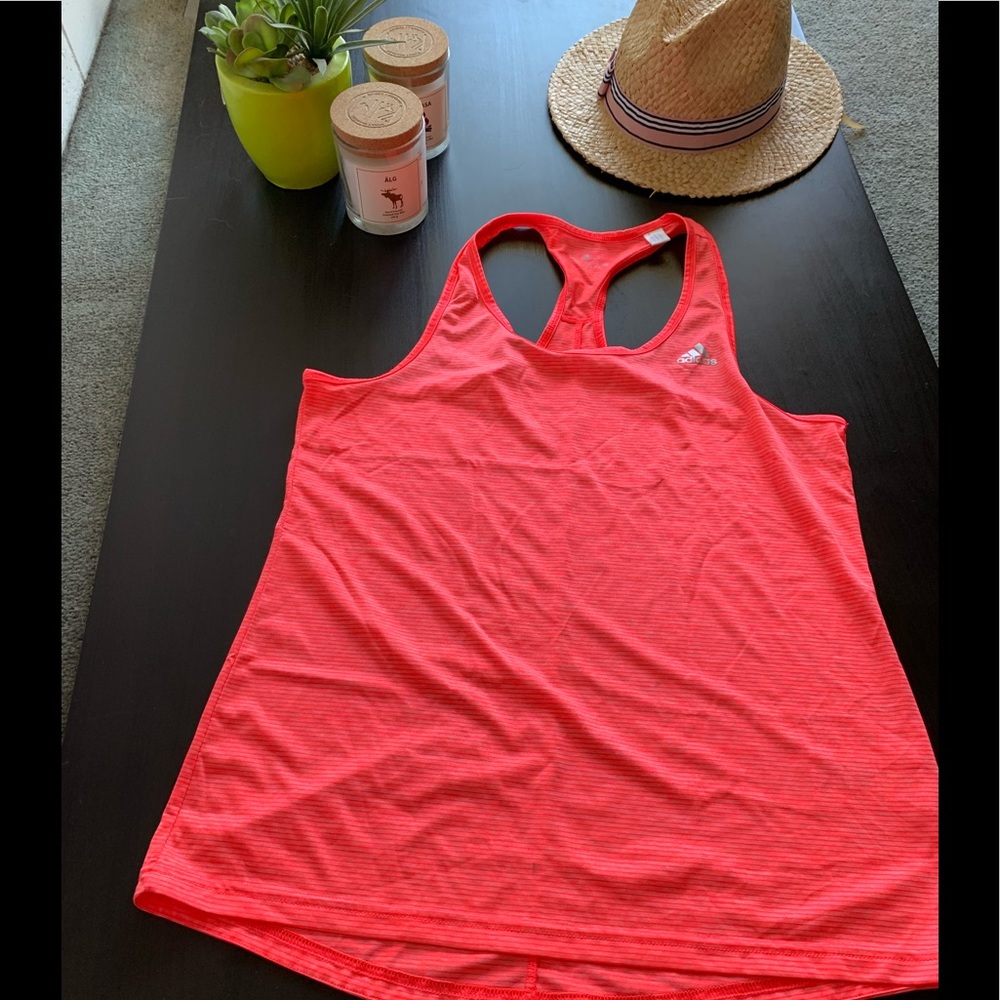 Adidas active neon pink tank top 🔥